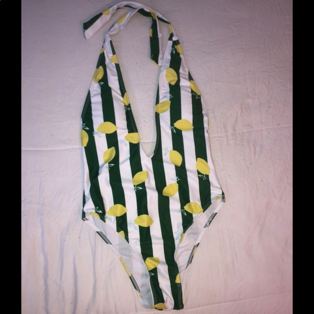 One piece bathing suit